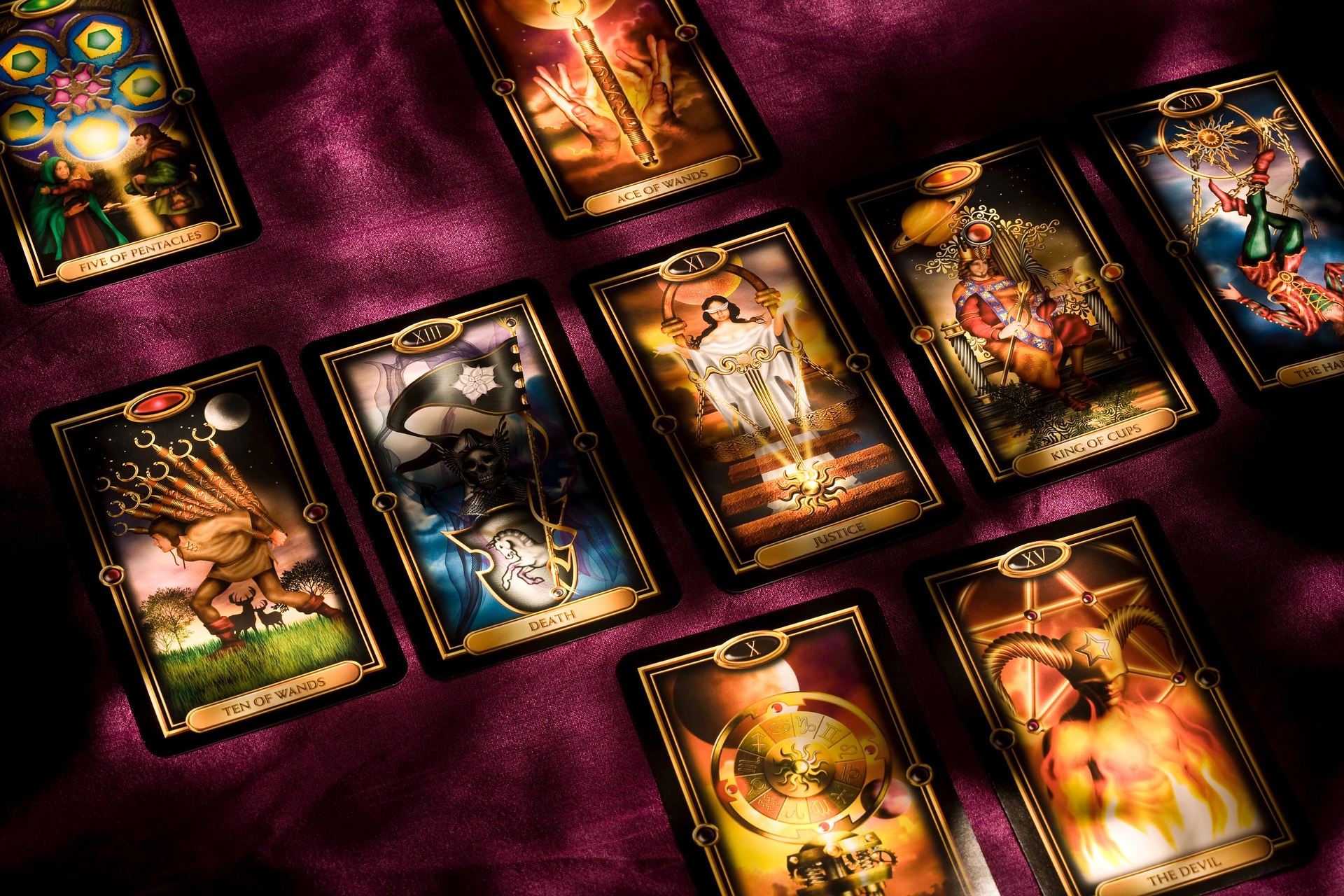 Tarot Cards Meaning (Major and Minor)